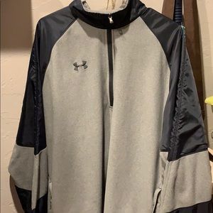 Men’s Under Armour 2X pullover gray and blue
